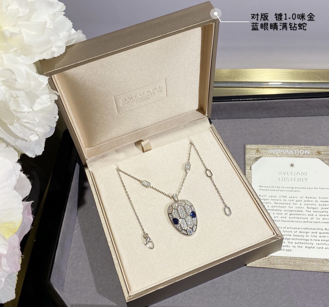 ​18K 하이엔드 미러급 불가리 세두토리 목걸이 (구성품 풀박스)