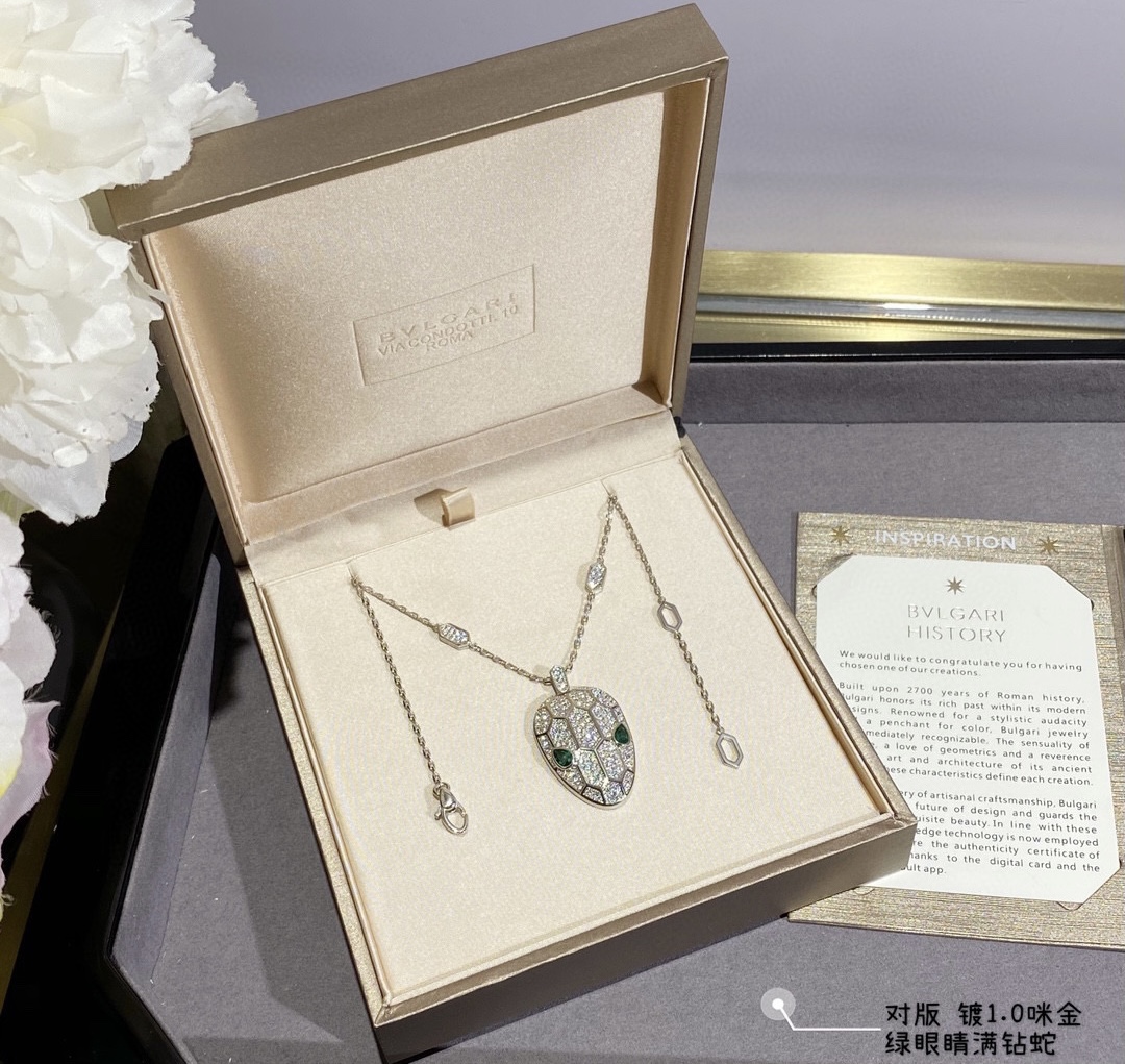 ​18K 하이엔드 미러급 불가리 세두토리 목걸이 (구성품 풀박스)