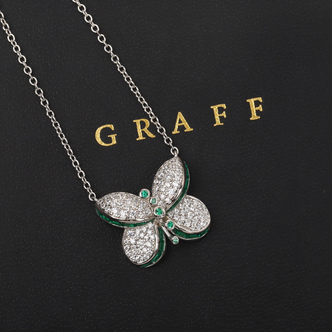 18K 하이엔드 미러급 그라프 버터플라이 목걸이 (구성품 풀박스)
