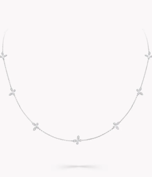 18K 하이엔드 미러급 그라프 파베 버터플라이 쁘띠 네클리스 RGN828