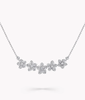 18K 하이엔드 미러급 그라프 와일드 플라워 라인 펜던트 RGP778