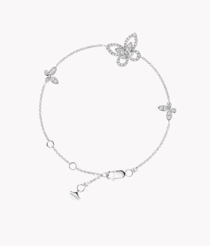 18K 하이엔드 미러급 그라프 버터플라이 실루엣 미니 브레이슬릿 RGB466