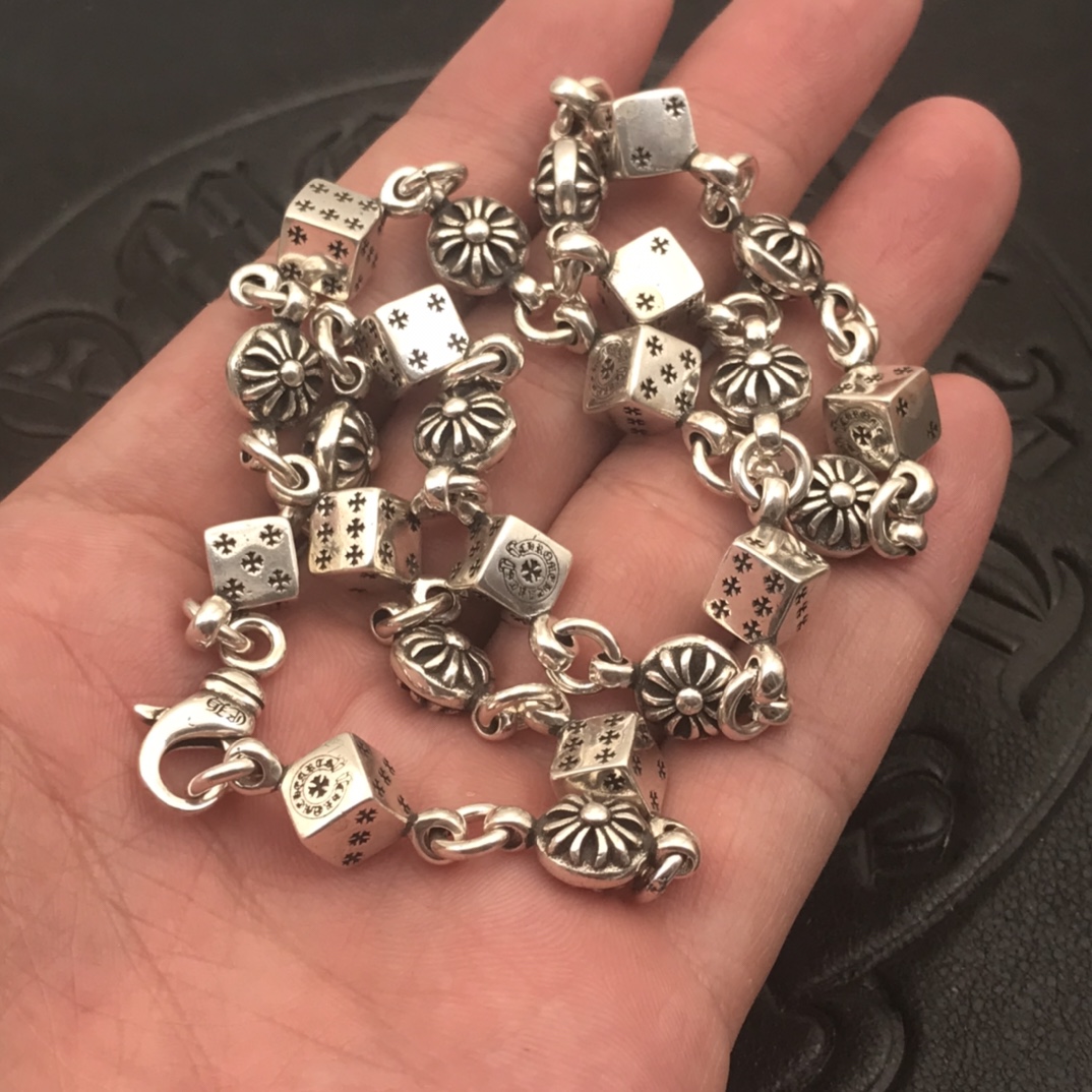 18k 하이엔드 미러급 크롬하츠 다이스 목걸이 (구성품 풀박스)