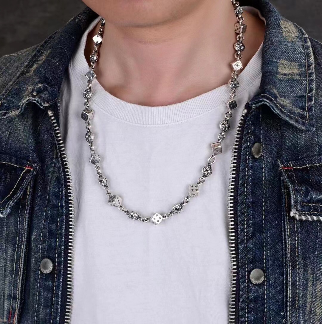 18k 하이엔드 미러급 크롬하츠 다이스 목걸이 (구성품 풀박스)