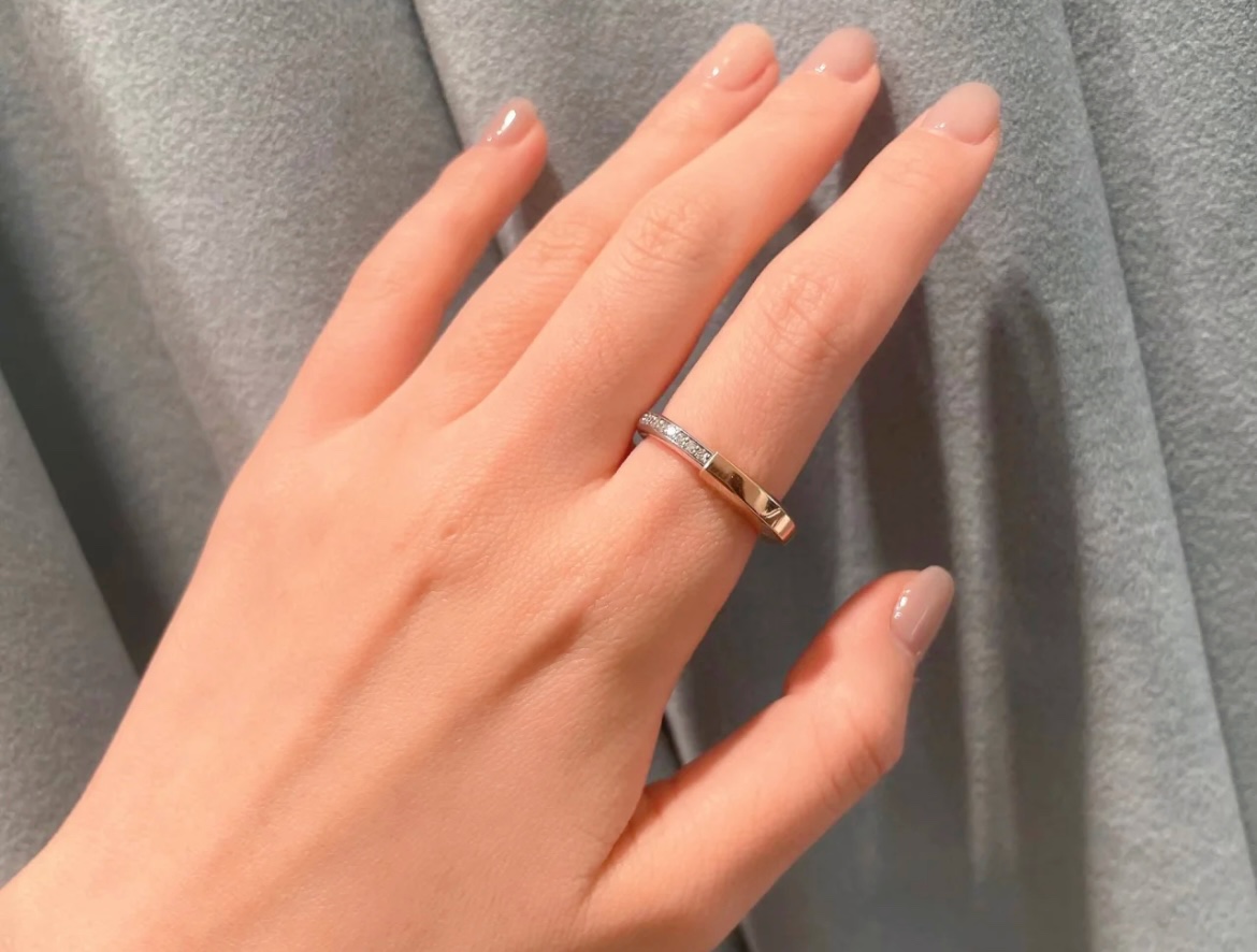 18K 하이엔드 미러급 티파니앤코 락 반지 (구성품 풀박스)