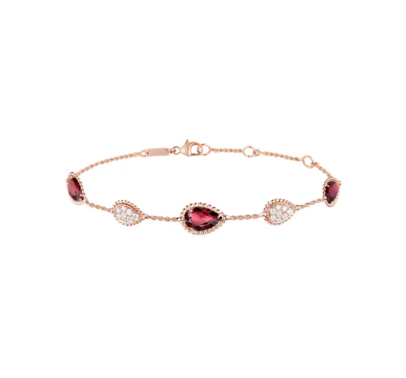 18K 하이엔드 미러급 부쉐론 쎄뻥 보헴 브레이슬릿 5모티브 00783