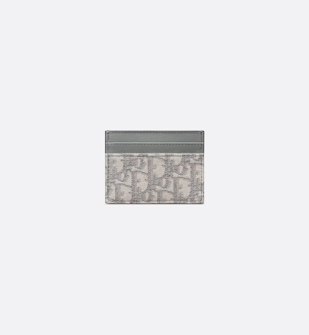디올 30 몽테인 5-슬롯 카드 지갑 그레이