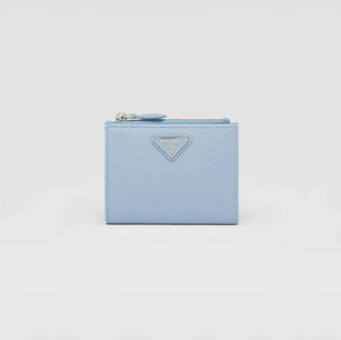 프라다 사피아노 삼각로고 스몰 반지갑 5color