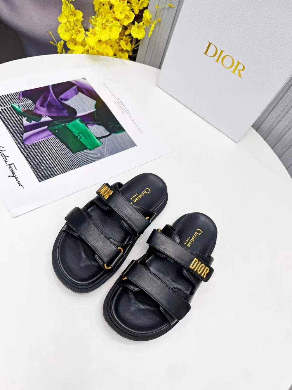 디올 DIORACT 뮬