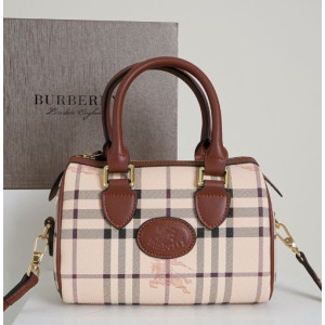 (국내배송) 버버리 클래식 체크 보스턴 백 미니