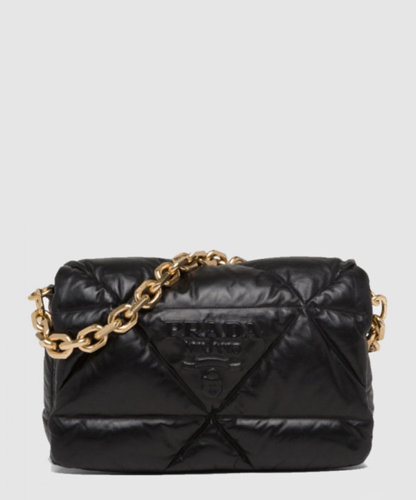 프라다 소프트 나파 패딩 숄더백 1BD315