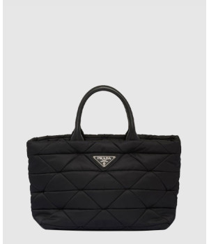 프라다 퀄팅 리나일론 미디엄 패딩 토트백1BG435