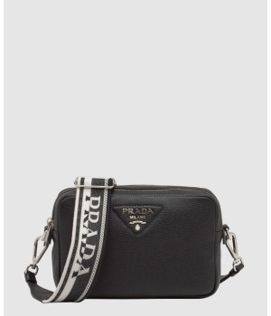 프라다 미디엄 가죽 크로스백 1BH082