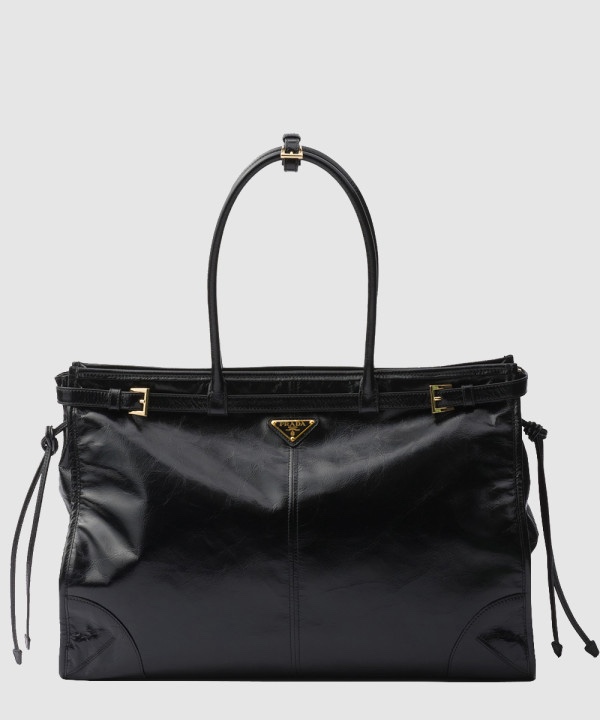 프라다 보니 라지 가죽 핸드백 1BA439