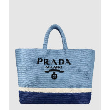 프라다 라피아 라지 토트백 1BG392