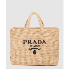 프라다 라피아 크로셰 토트백 1BG392