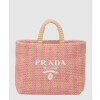 프라다 라피아 크로셰 토트백 1BG392