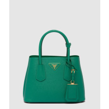 프라다 더블 미니 사피아노 레더 토트백 1BG443