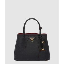 프라다 더블 미니 사피아노 레더 토트백 1BG443