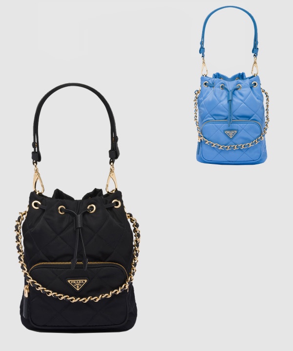 프라다 리에디션 1995 여성 체인 버킷백