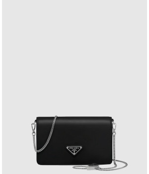 프라다 브러시드 레더 숄더백 1BD307