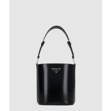 프라다 브러시드 레더 미니 버킷백 1BE059