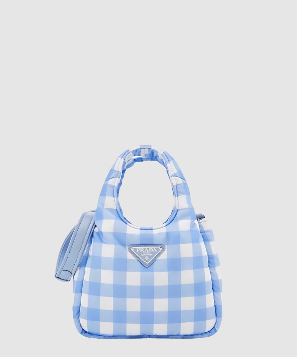 프라다 체크 토트백 1BA359