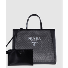 프라다 시퀸드 메쉬 토트백 1BG416