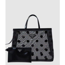 프라다 시퀸드 메쉬 토트백 1BG416
