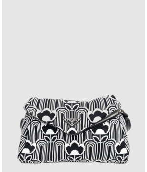 프라다 자카드 니트 숄더백 1BC165