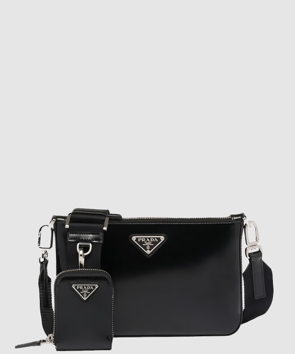 프라다 브러시드 레더 파우치 2VH129