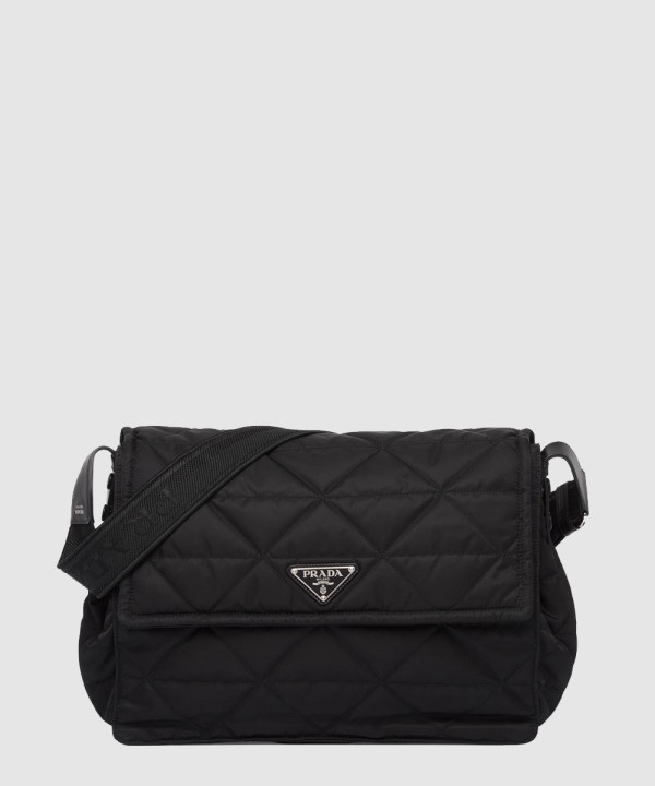 프라다 탑스티치 리나일론 메신저백 2VD057