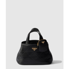 프라다 스몰 퀄팅 레더 토트백 1BG548