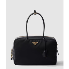 프라다 리나일론 패드락 라지 탑 핸들백 1BB131