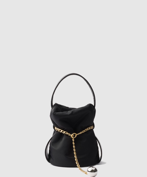 프라다 쁘띠 삭 누아르 미니 버킷백 1BE088