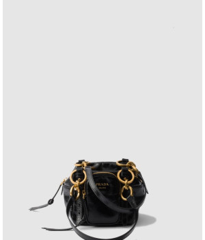 프라다 댕글 가죽 핸드백 1BB137
