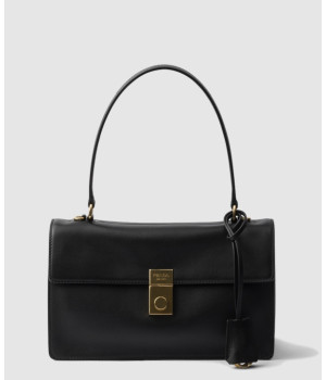 프라다 소프트 사운드 레더 숄더백 1BN023