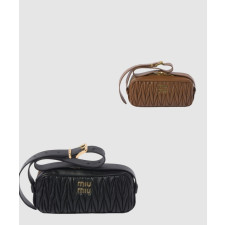 미우미우 마테라쎄 나파 레더 숄더백 5BC158