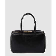 미우미우 레더 보 토트백 5BB117