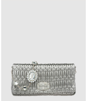 미우미우 아이코닉 크리스탈 가죽백 5BD233