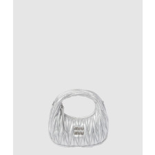 미우미우 완더 마테라쎄 나파 가죽 호보 미니백 5BP078