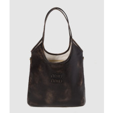 미우미우 아이비 레더 토트백 5BG231