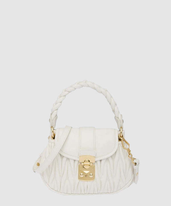 미우미우 코퍼 마테라쎄 핸드백 5BH188