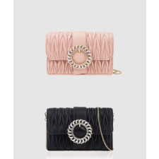 미우미우 마테라쎄 크리스탈 숄더백 5BH095