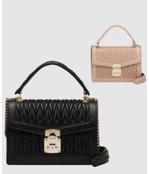 미우미우 컨피덴셜 마테라쎄 탑 핸들백 5BA094