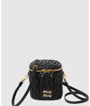 미우미우 마테라쎄 나파 레더 마이크로 백 5NR018