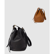 미우미우 가죽 스몰 버킷백 5BE090