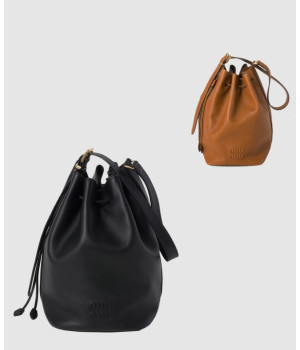 미우미우 레더 버킷백 5BE089