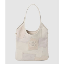 미우미우 아이비 패치워크 토트백 5BG231