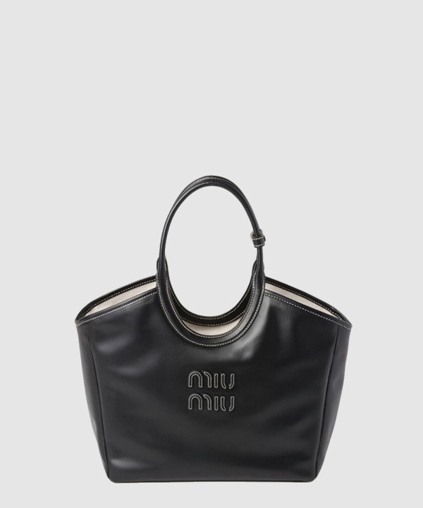 미우미우 아이비 레더 토트백 5BG281